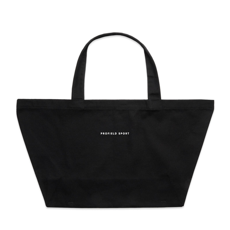 Wordmark Oversized Tote - Black