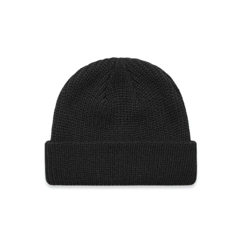 Cable Knit Beanie - Black