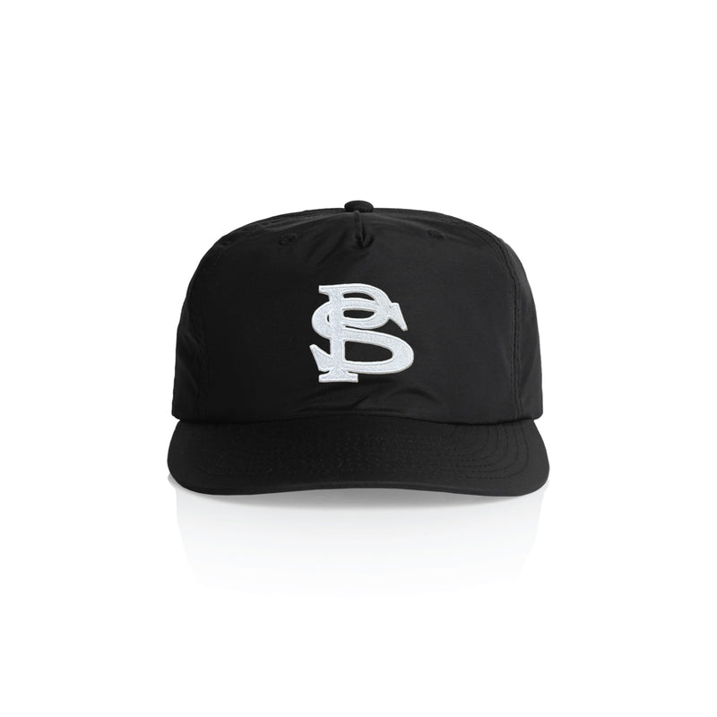 Monogram Nylon Cap - Black