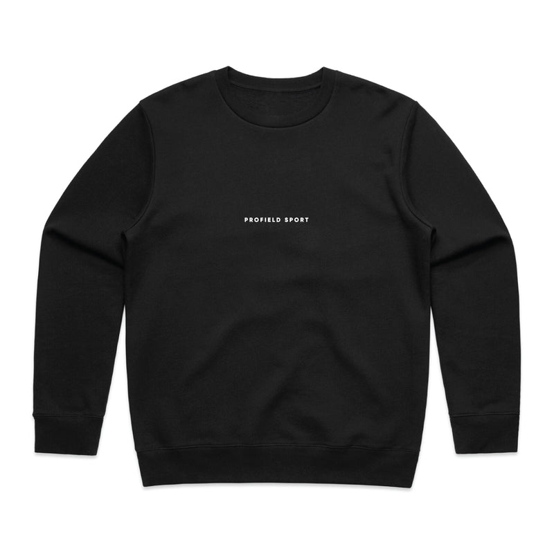 Wordmark Crewneck - Black