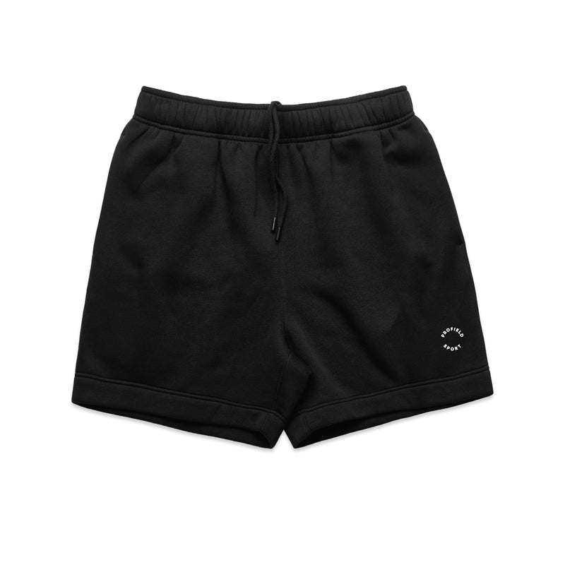 Wordmark Fleece Track Short - Black