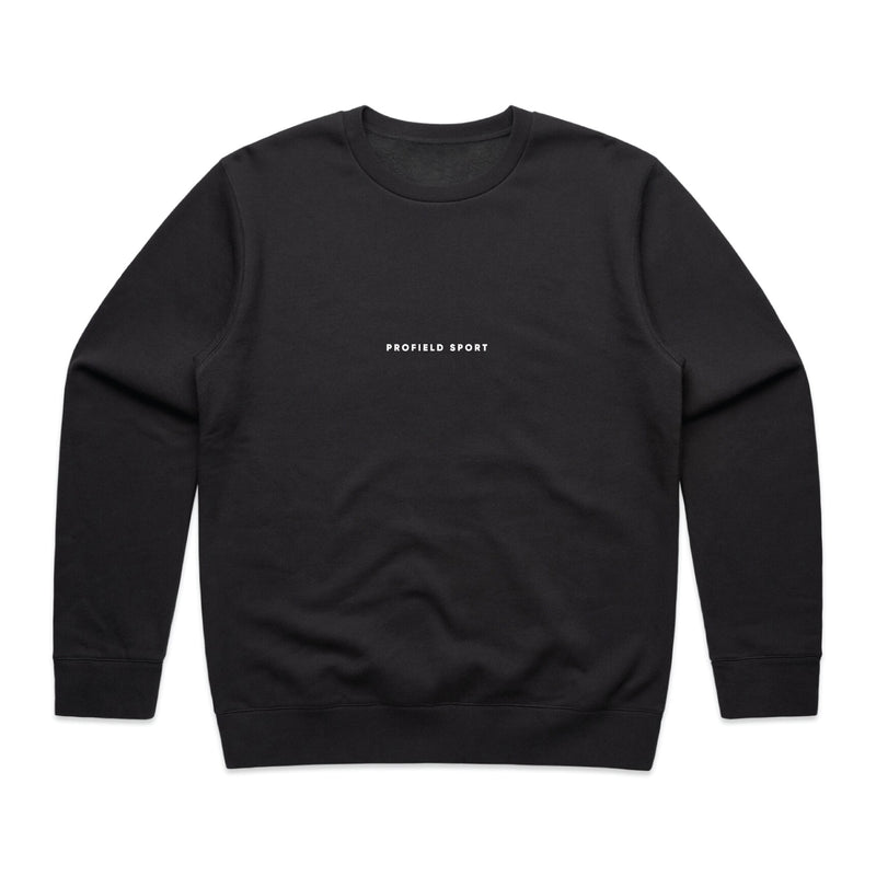 Wordmark Crewneck - Coal