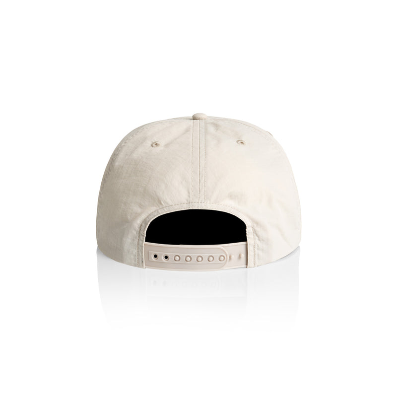 Monogram Nylon Cap - Creme