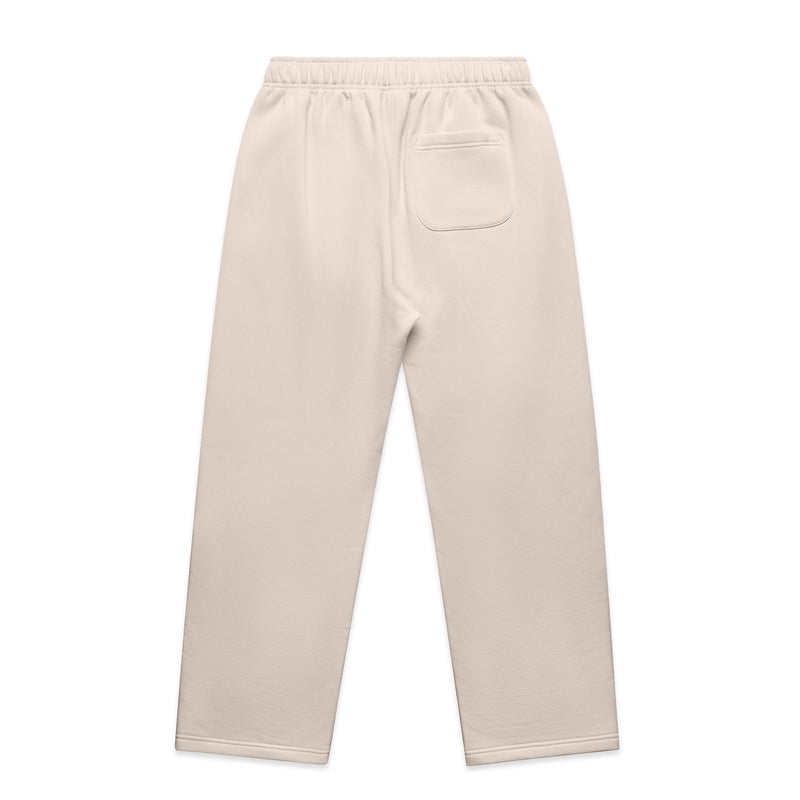 Wordmark Straight Leg Sweatpant - Creme