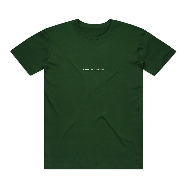 Wordmark Tee - Forest Green