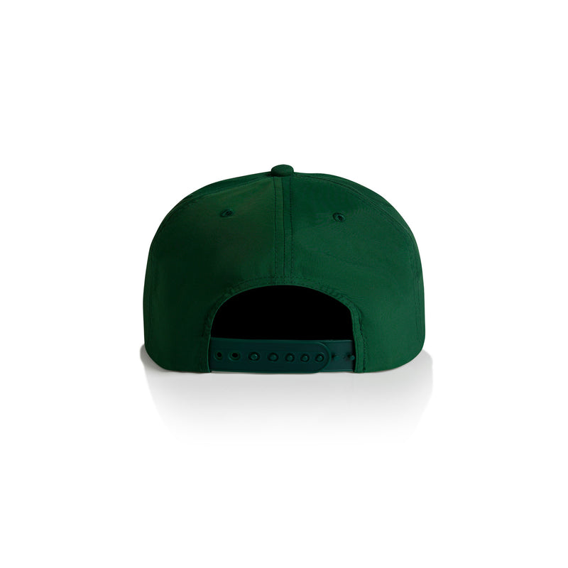 Monogram Nylon Cap - Forest Green