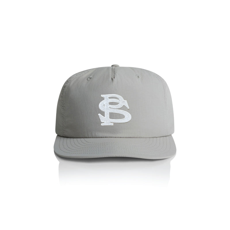 Monogram Nylon Cap - Grey