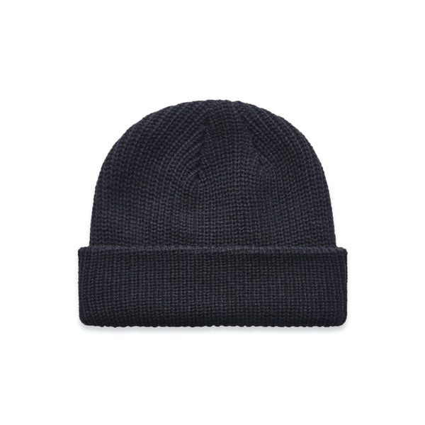 Cable Knit Beanie - Navy