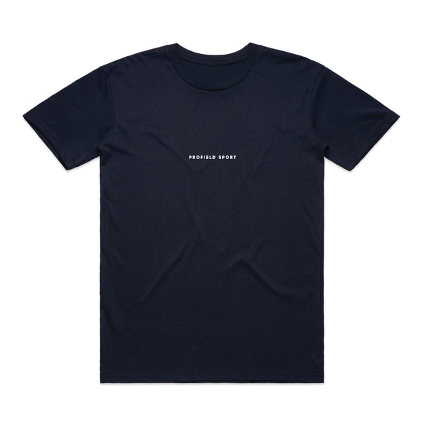 Wordmark Tee - Navy