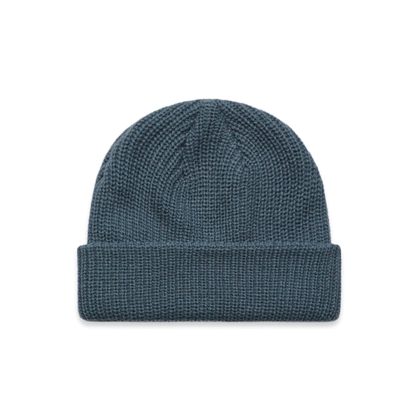 Cable Knit Beanie - Petrol Blue