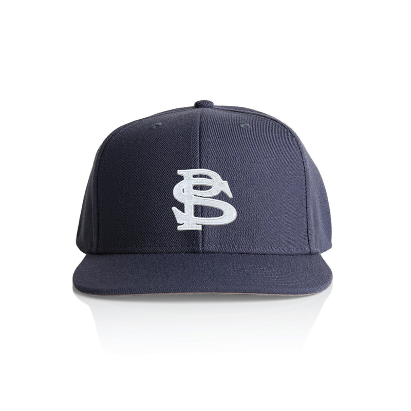 Monogram Onfield Cap -Petrol Blue