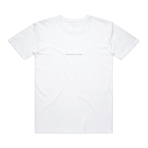 Wordmark Tee - White