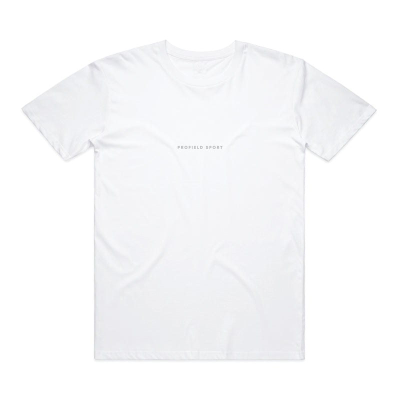 Wordmark Tee - White